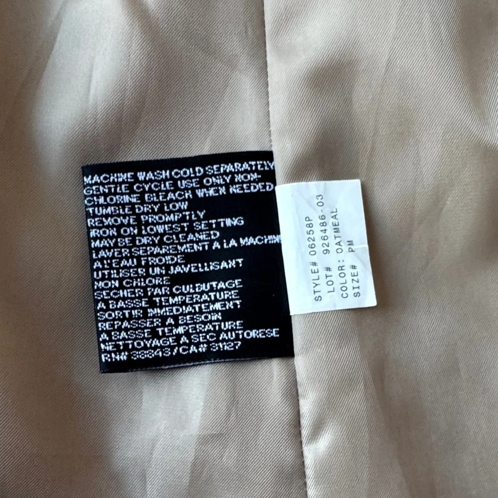 DKNY Fashionable & Timeless Women's Beige Trench Coat - Picture 10 of 11